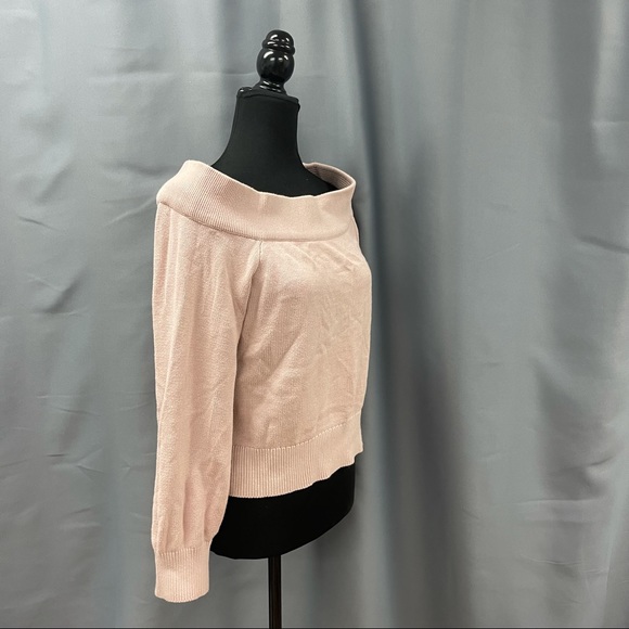 Divided- Pink off shoulder knit sweater - Picture 3 of 4